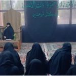 برگزاري ويژه برنامه عزاداری اباعبدالله الحسین(ع) درمجتمع آموزش عالي خواهران