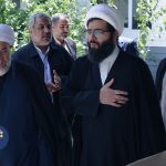 بازدید آیت الله دکتر عباسی از مجتمع آموزشی عالی خواهران نمایندگی خراسان