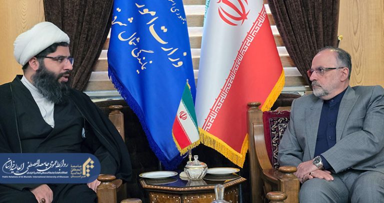 دیدار رئیس نمایندگی خراسان با رئیس دفتر وزارت امور خارجه در شمال شرق کشور